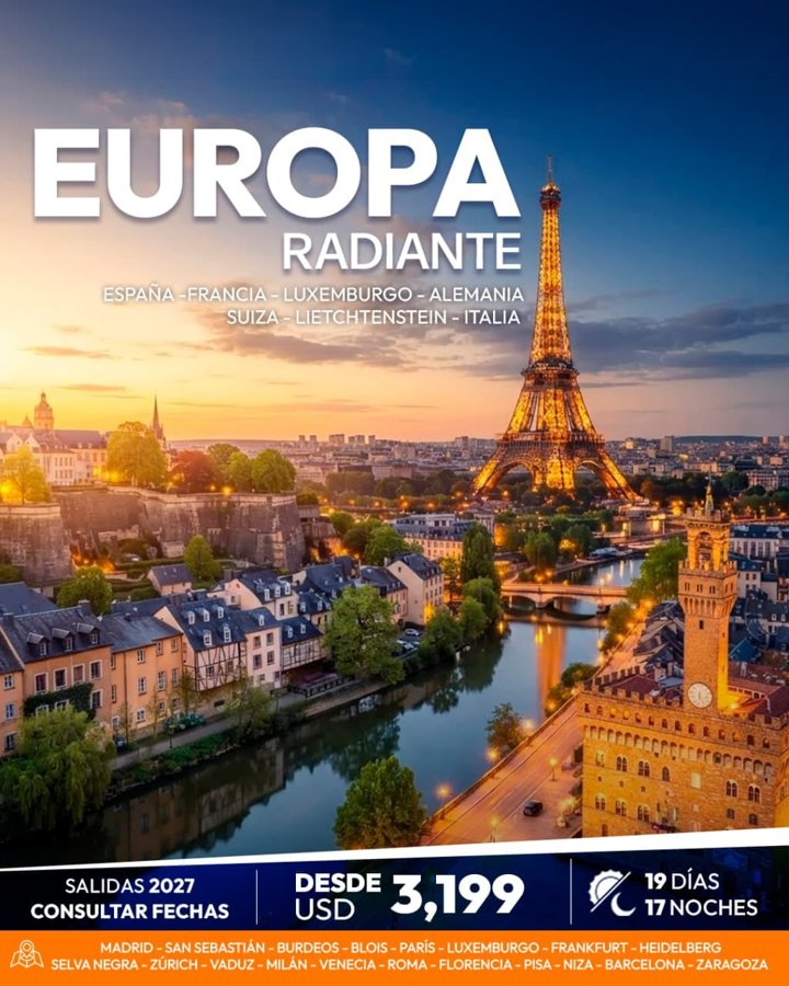 Volante del circuito Europa Radiante